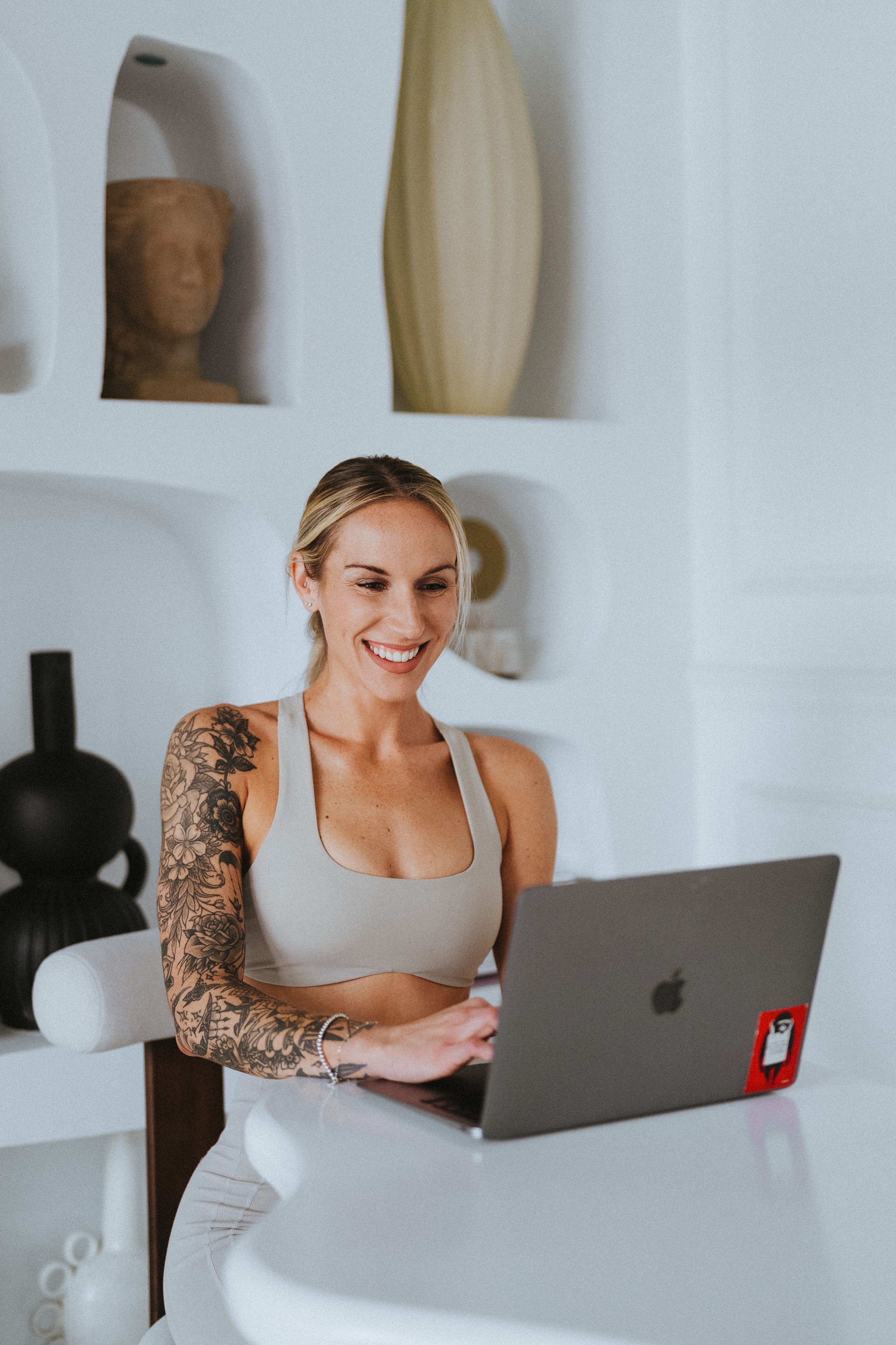 Online fitness program